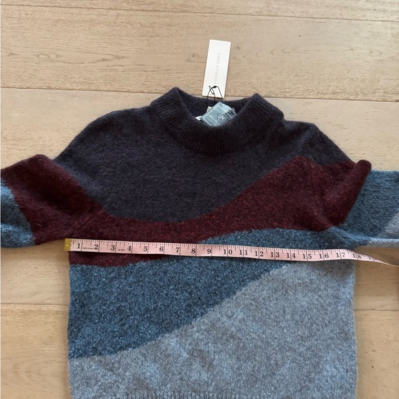 NWT Veronica Beard Alexey colorblock sweater pullover M - Picture 5 of 9